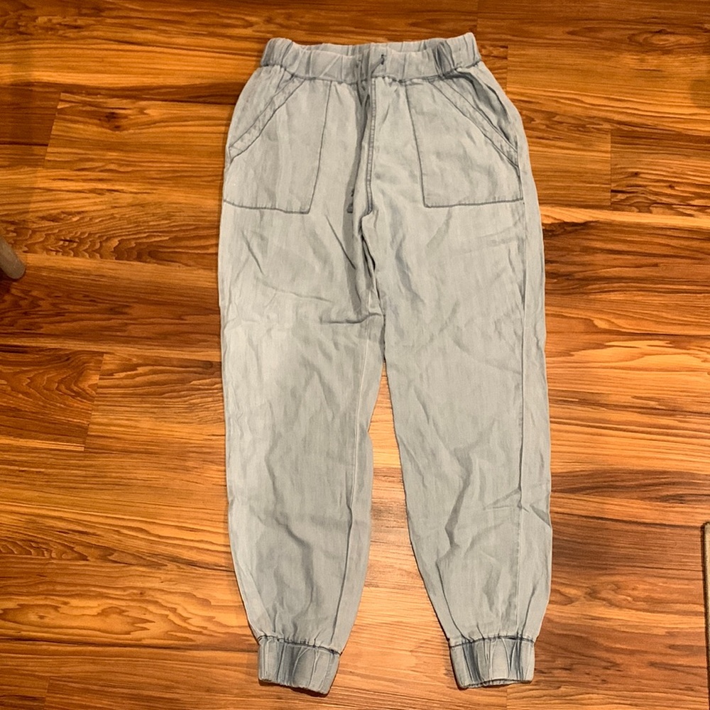 Velvet Heart denim joggers